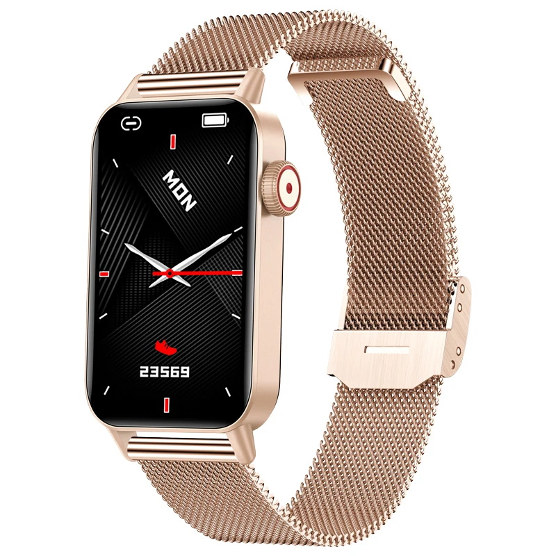 Smart Bracelet Watch F45 Woman Heart Rate Blood Pressure Ladies Fashion Smartwatch 1.47inch Girl Sports Fitness Wristband
