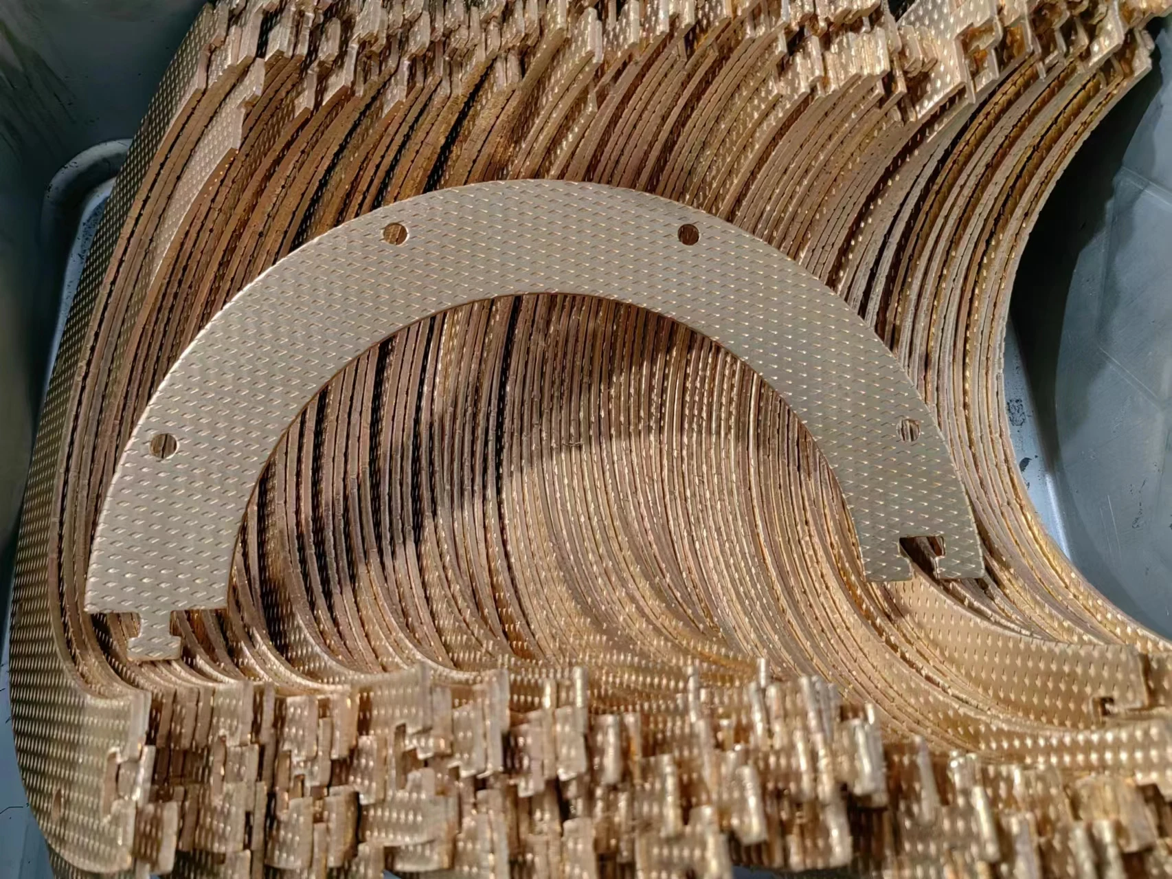 Diamond Oil Sockets Flat Gasket Copper Shim Phosphor Bronze Washer