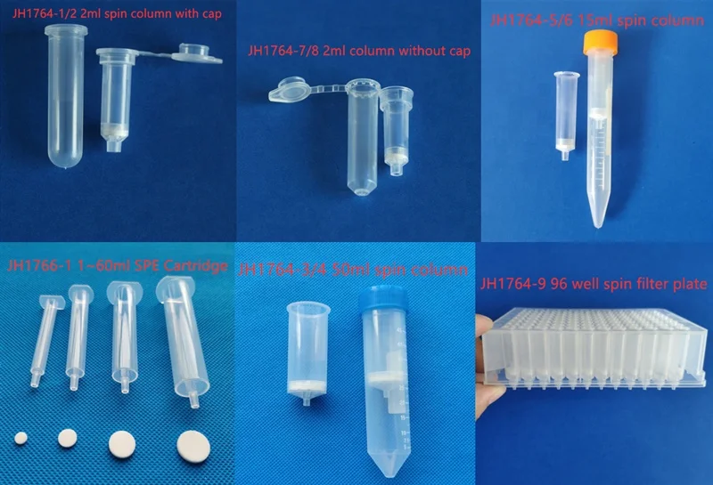 Lab use 50ml Nucleic Acid DNA Purification Column centrifuge plasmid spin column