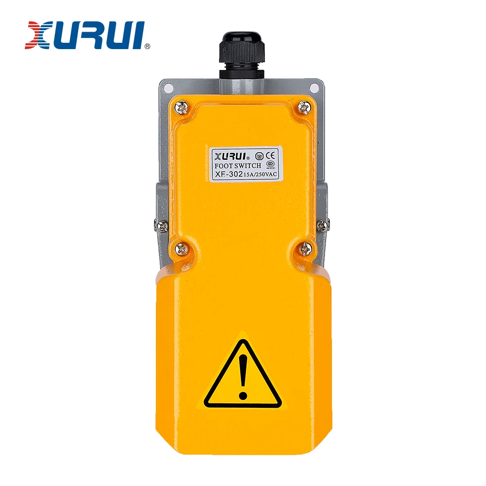  Педаль ножного переключателя XURUI FS302 из алюминиевого материала
