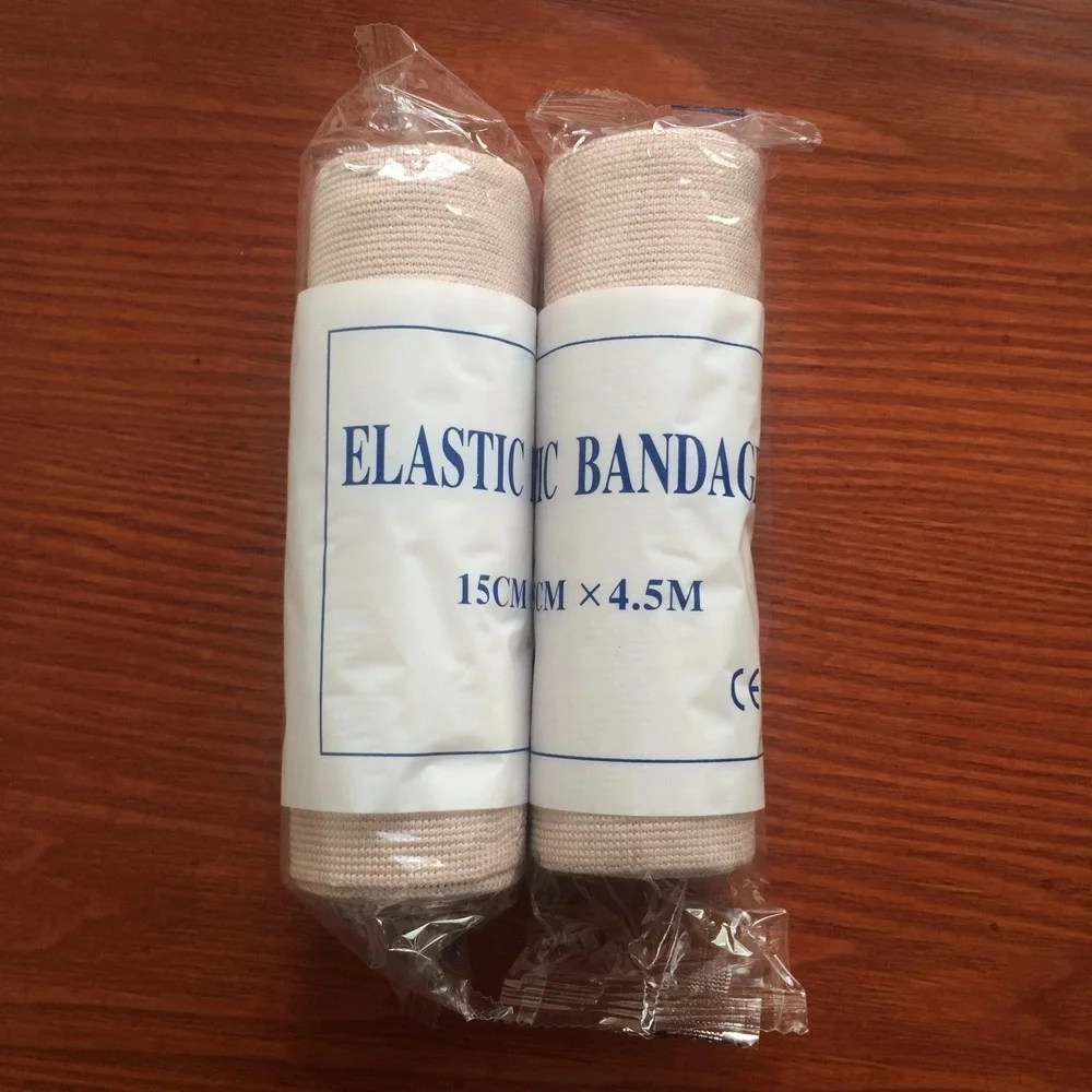 High Elastic Compression Bandage Skin Color Elastic Bandage 5cm/7.5cm/10cm/15cm