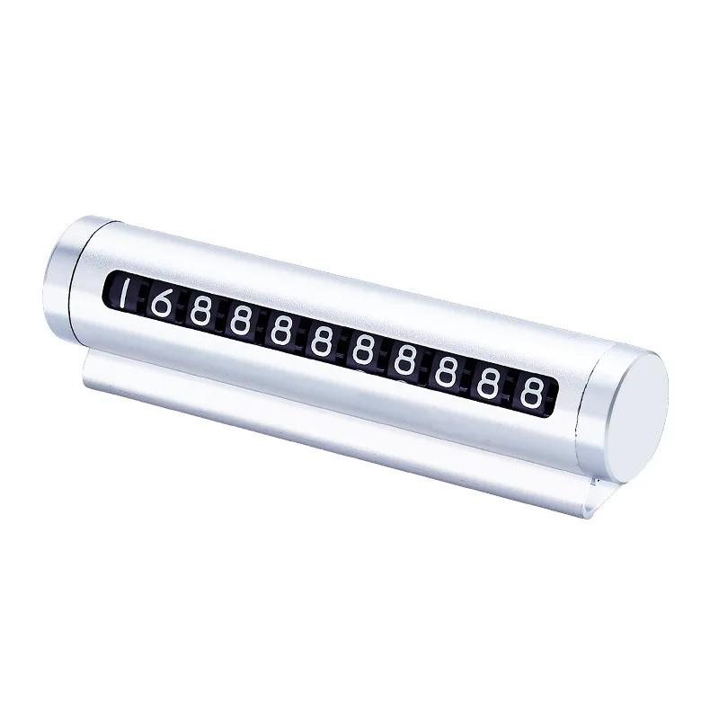 Car Number Plate Temporary Car Interior Accessories Telephone Number Card Car Parking Card