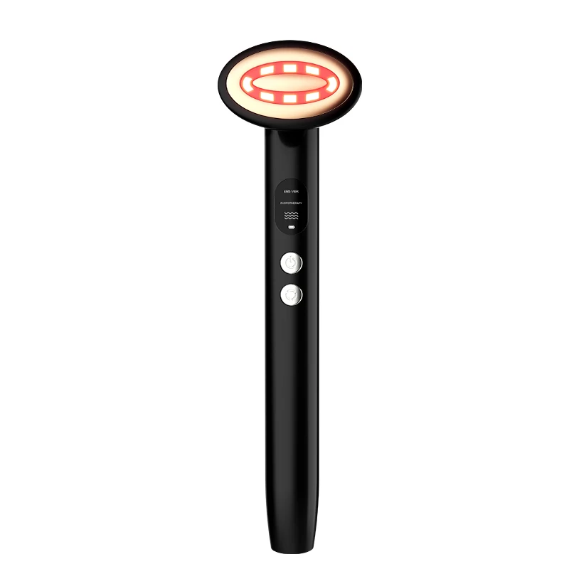 New Design EMS Micro Current Eye Wand Skin Tightening 9 Colors Light Therapy Device Eliminating Wrinkles Eye Beauty Machine
