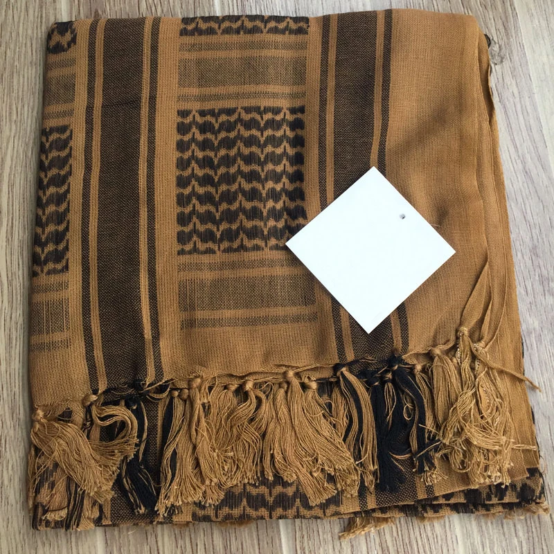 
Dustproof men head scarf Arab hijab scarf shemagh tactical scarf 