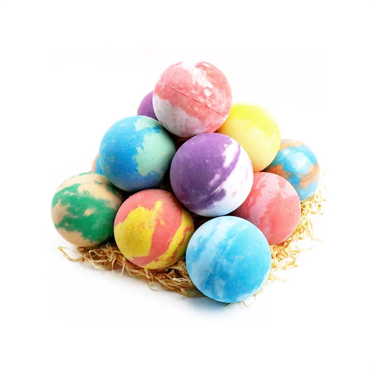 Organic Bath Ball Natural Ball Bath Mini Bath Spa Bomb Enriched with Essential Oils Hydrating Dry Skin