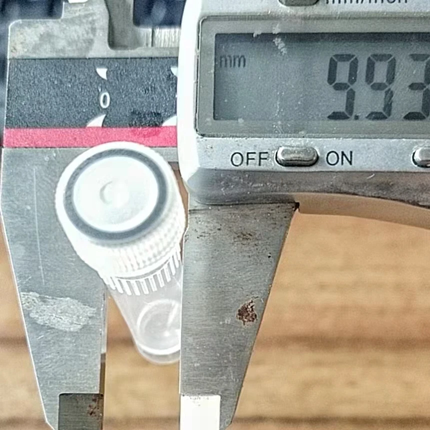 Laboratory Use High Quality Plastic Clear  Internal Thread 2ml Cryovial Tube