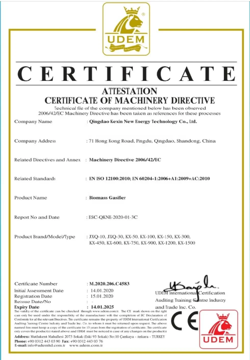  50kw газификатор биомасс силовая