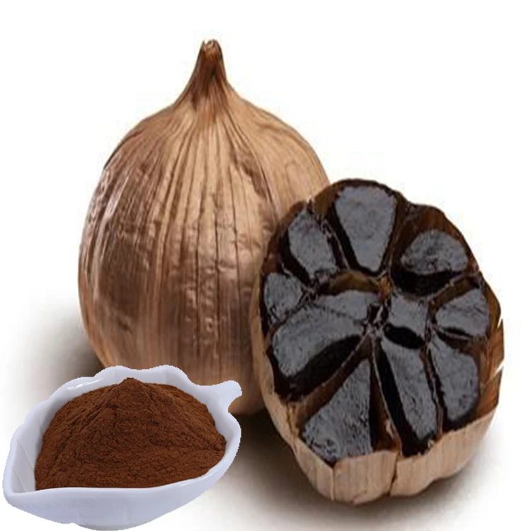 chinese First Grade black garlic organic natural black garlic extract allicin powder
