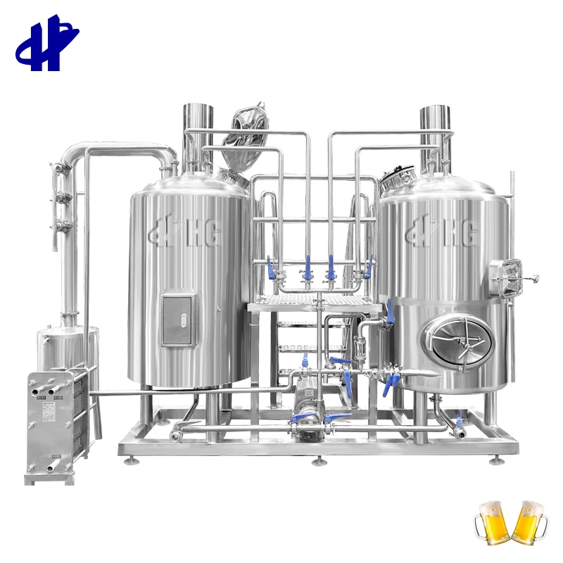 Компактное домашнее оборудование для пивоварения 300 л 3bbl micro crafte насос
