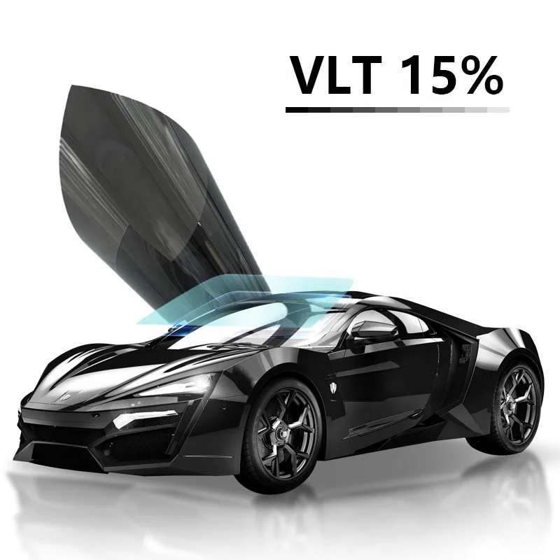 Luxury heracles heat insulation VLT 10% 15% 20% 76% uv protection Ultra Clear car tinted window film solar car home window tint
