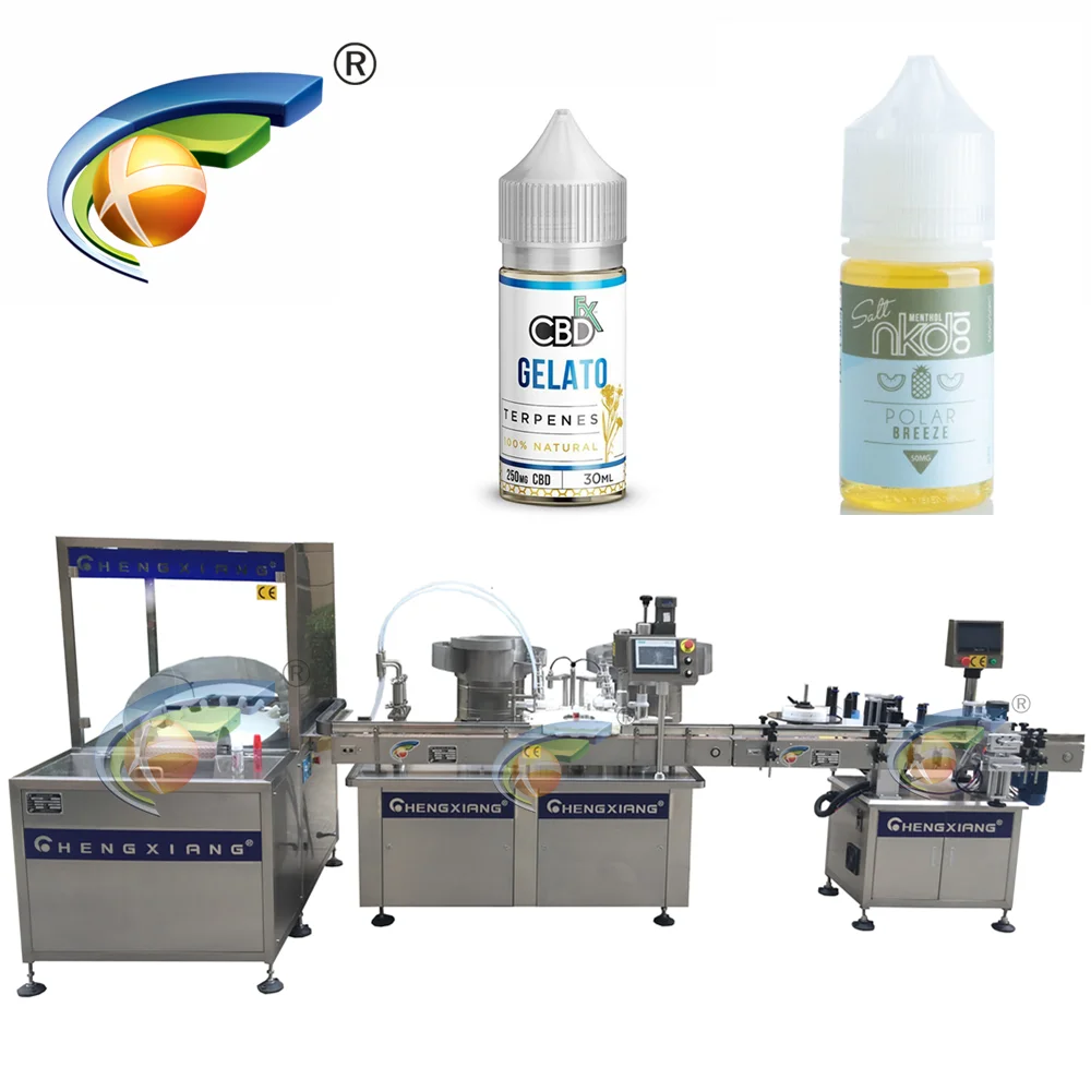 
Free shipment chubby gorilla original 30 ml pet plastic bottle bottling capping production line manufacture 