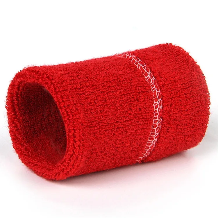 Cheap Custom Wrist Sweatbands Sports Wristbands for Football Basketball Running Athletic Sports Sweat band
