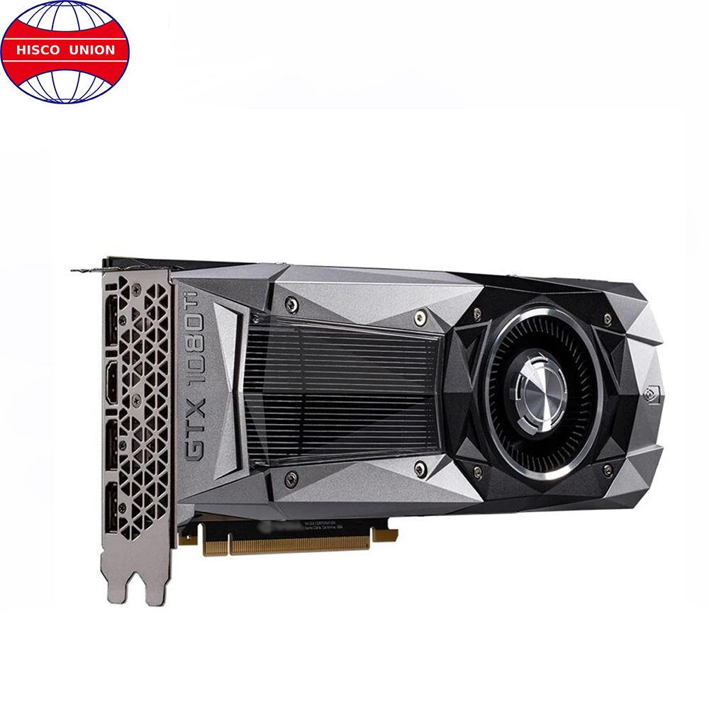Graphics Card for  NVIDIA GeForce GTX 1080 Ti  11GB 11Gbps  GDDR5X Memory bus 352bit