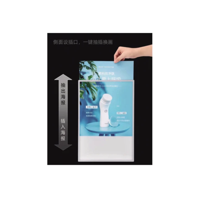 Led Picture Frame Light Box Glass Advertising Led Restaurant Menu Board Store Milk Tea Hotel Advertising Show