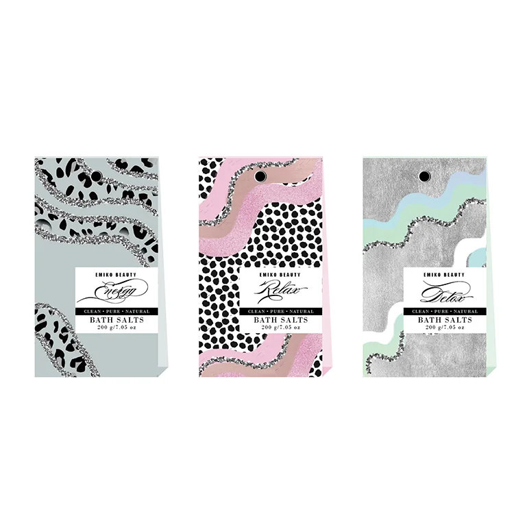 All Natural Skin Whitening Organic Low Price Healing Detox Crystal Oem Relax Gift Set Woman Spa Bath Salt