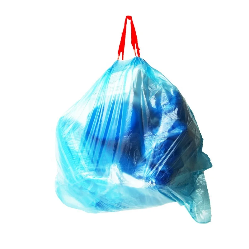 Drawstring Trash Bags Kitchen Garbage Bags Large Garbage Bin Bathroom Trash Can Bin Liners Plastic Bag Household