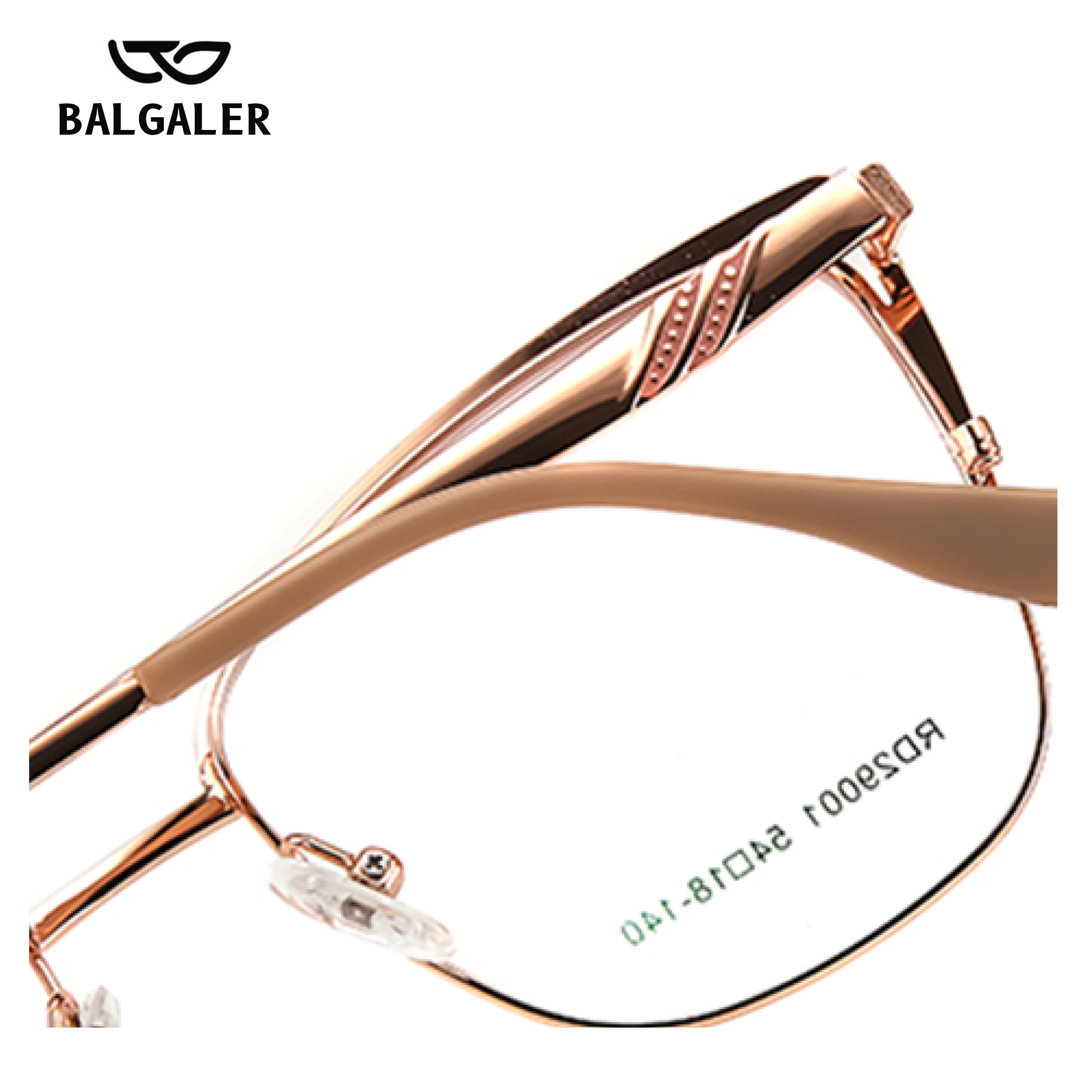 New Women Fashion High Quality Cat Eye Optical Glasses Frame Women Spectacles Eyeglasses Frames Blue Anti-Light Glasses