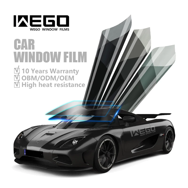 Автомобильная пленка WEGO с высокой изоляцией 4K HD Серия V 2 шт. автомобильная Тонировочная
