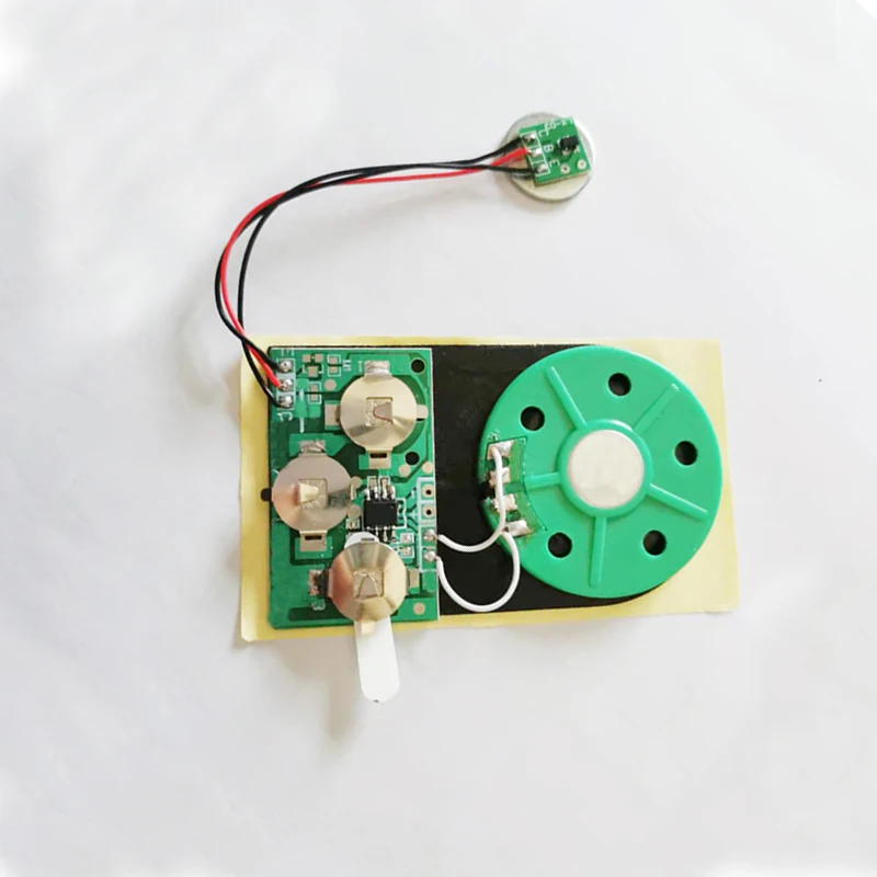 High quality 30 second recordable sound chip recordable voice chip greeting cards mini sound chip for toys