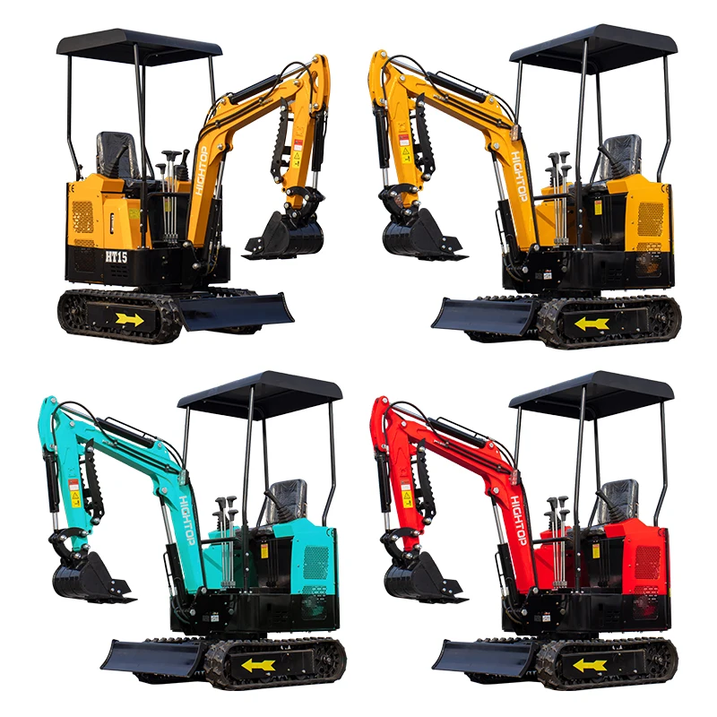 HT15 Earth Moving Machinery Mini Excavator Digger 1.5 Ton Factory Wholesale CE/EPA for Sale