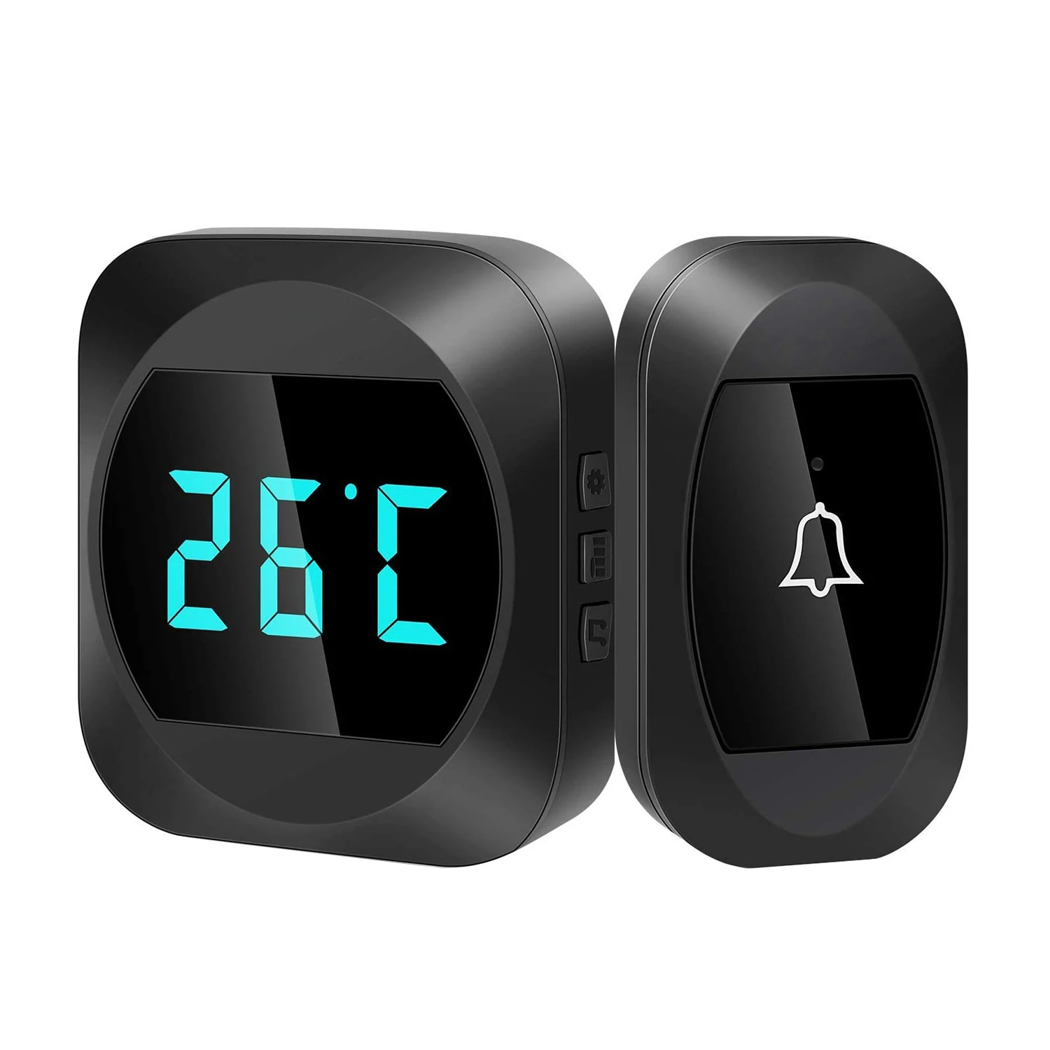 Most Trendy Wireless Doorbell Kit Plug-in Receiver  Battery Operated Wireless Doorbell Kit