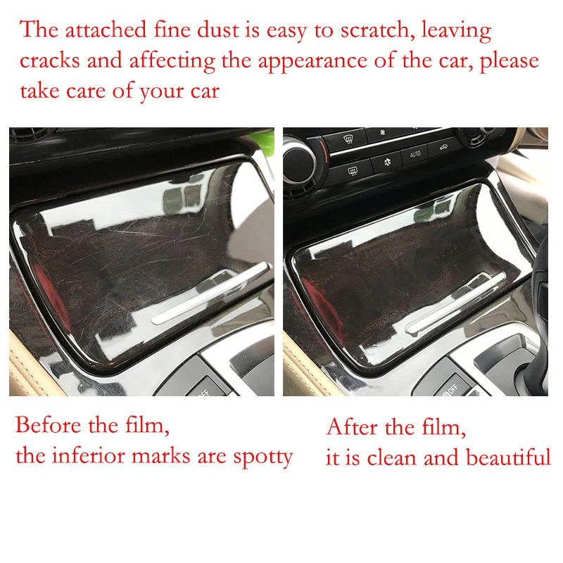 Tpu Film Interior Sticker Center Console Gear Touch Screen Dashboard Door Windows Panel for Toyota CRV