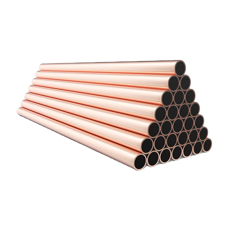Manufacturer copper tube for air conditioner copper pipes commercial refrigerator led tube with high quality