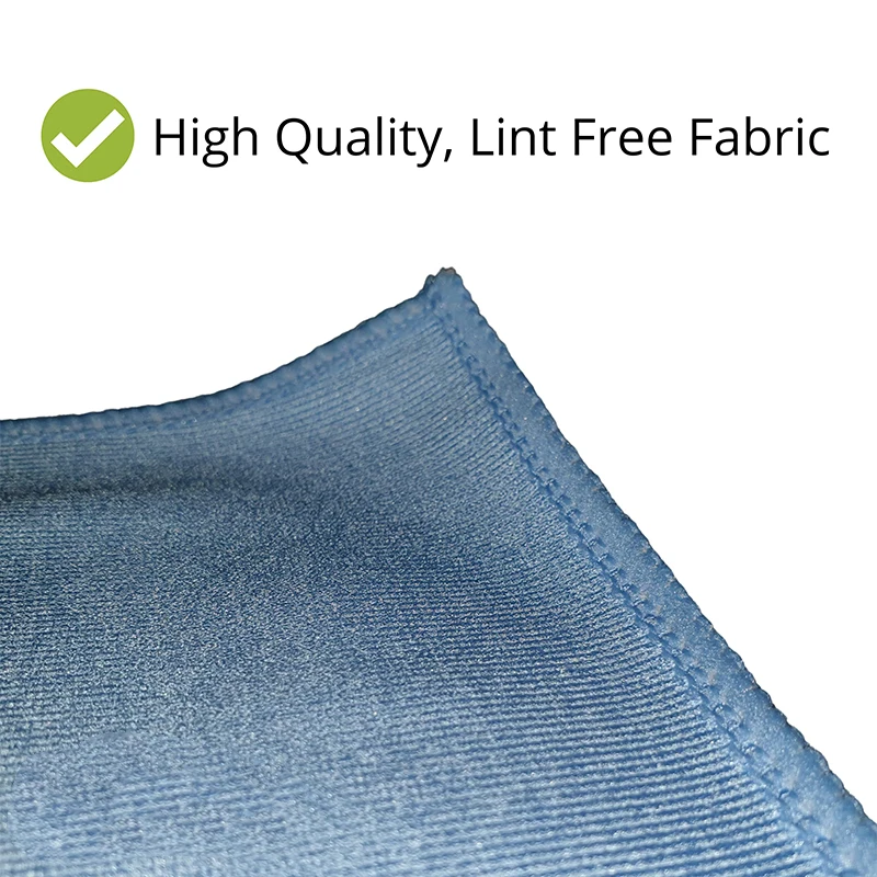 Wholesale quality Microfibre Glass Cloths Lint Free Ultra Fine Cleaning Cloths for Windows and Glass