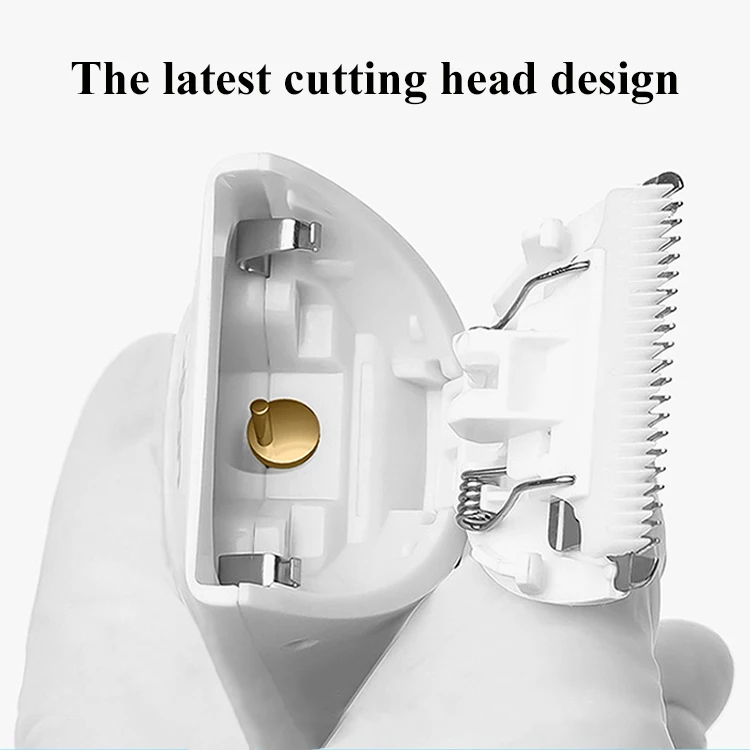 Wholesale Cordless Electric Groin Hair Trimmer Waterproof Wet and Dry Trimmer Male Hygiene Ball Shaver Hair Cutting Ceramic ABS