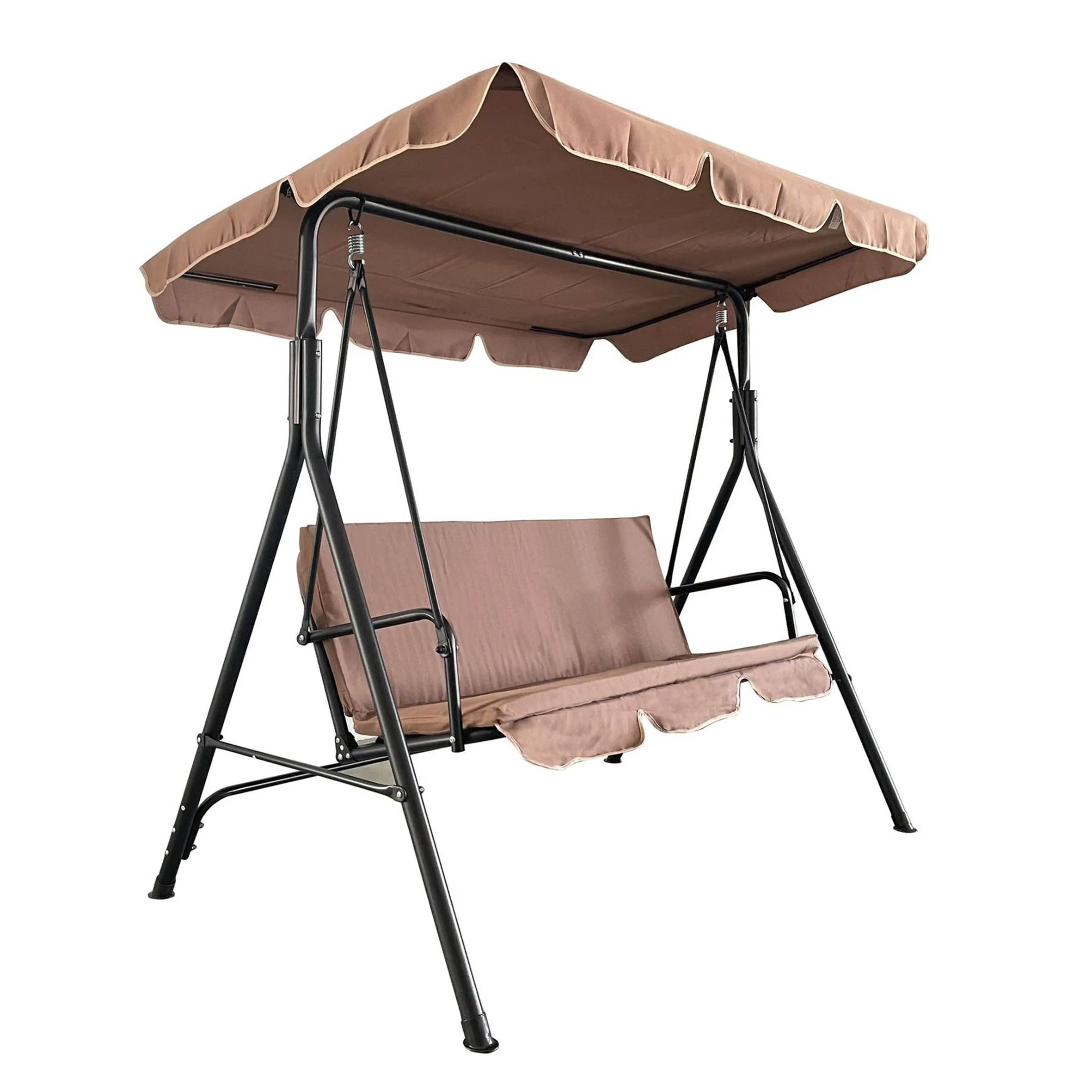 hot sale Outdoor Garden Furniture Iron Pipe Soft And,Comfortable 100 Cotton Hanging Chair With Stand/