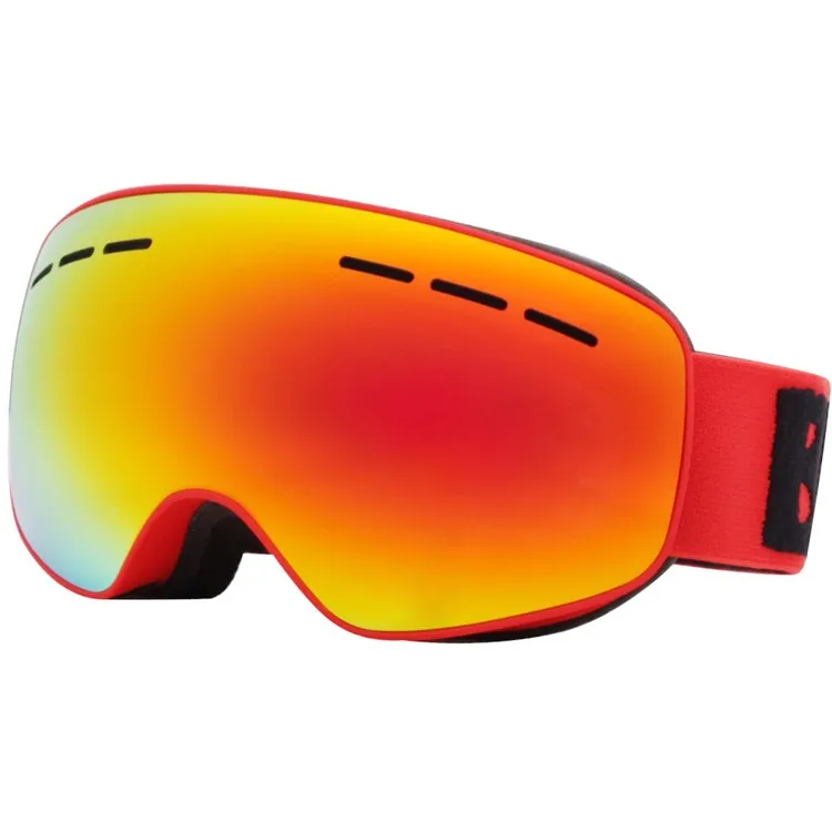 Children Revo high transmittance strong protection ski glasses Children Revo Anti UV Skiing Goggles Kids Anti-Fog Googles Snowbo