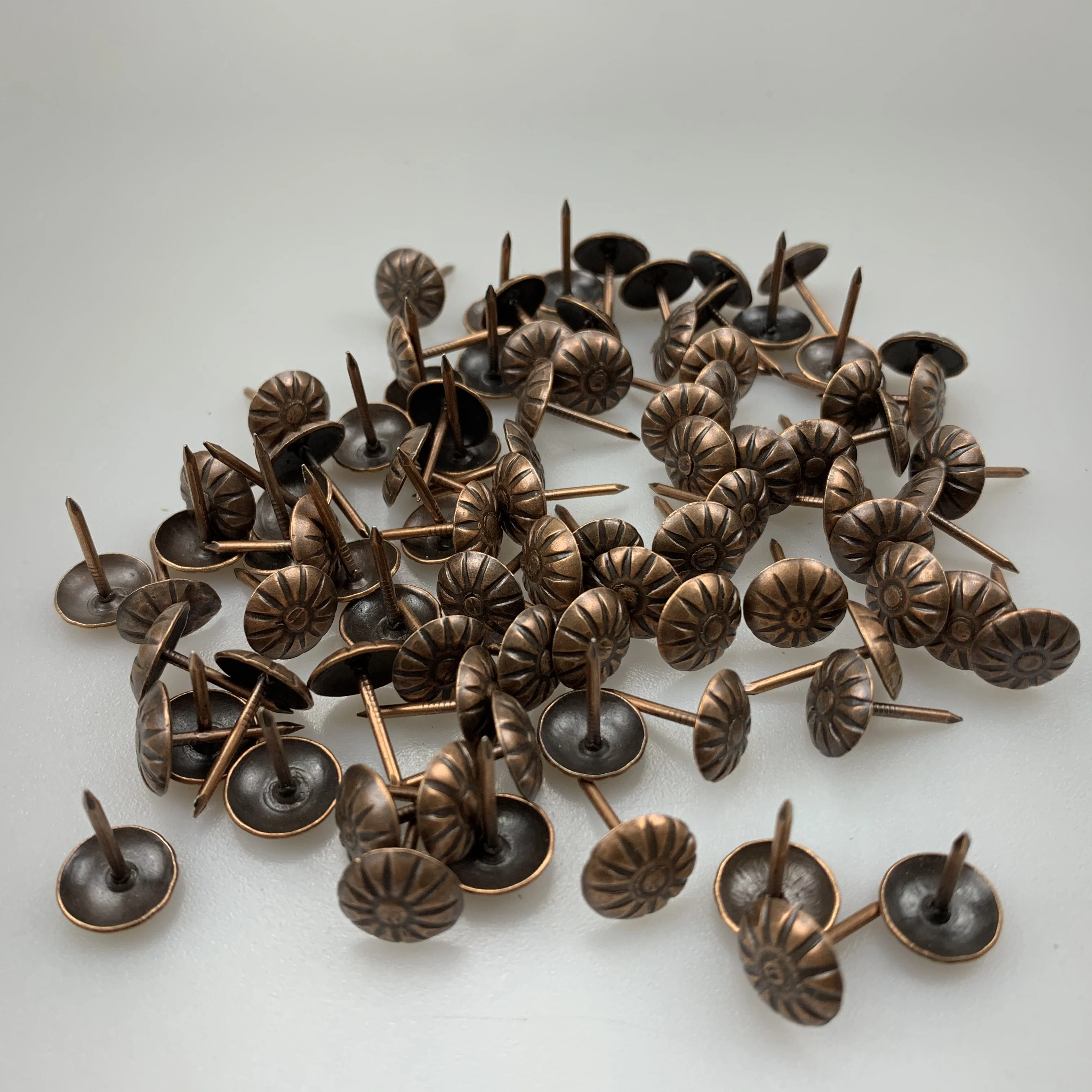 Manufacturer Sofa Furniture Accessories Iron Golden Silver Bronze Brown Upholstery Tacks Decorate Nail for Sofa Chair