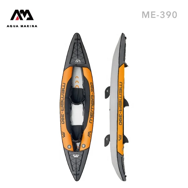 
Memba ME-390 SS20 Double Family Tandem Inflatable Folding Air Kayak 