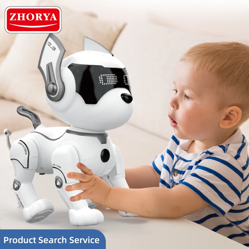 Zhorya Programmable Smart Dancing Singing Puppy Robot Dog Toy Kid Smart Dog Robot Toy Rc Robot Toy for Kid