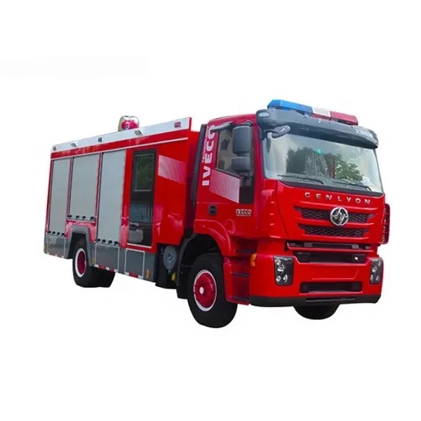 Factory low price 8000 Liters Foam Water Tank Fire Fighting Truck For Sale