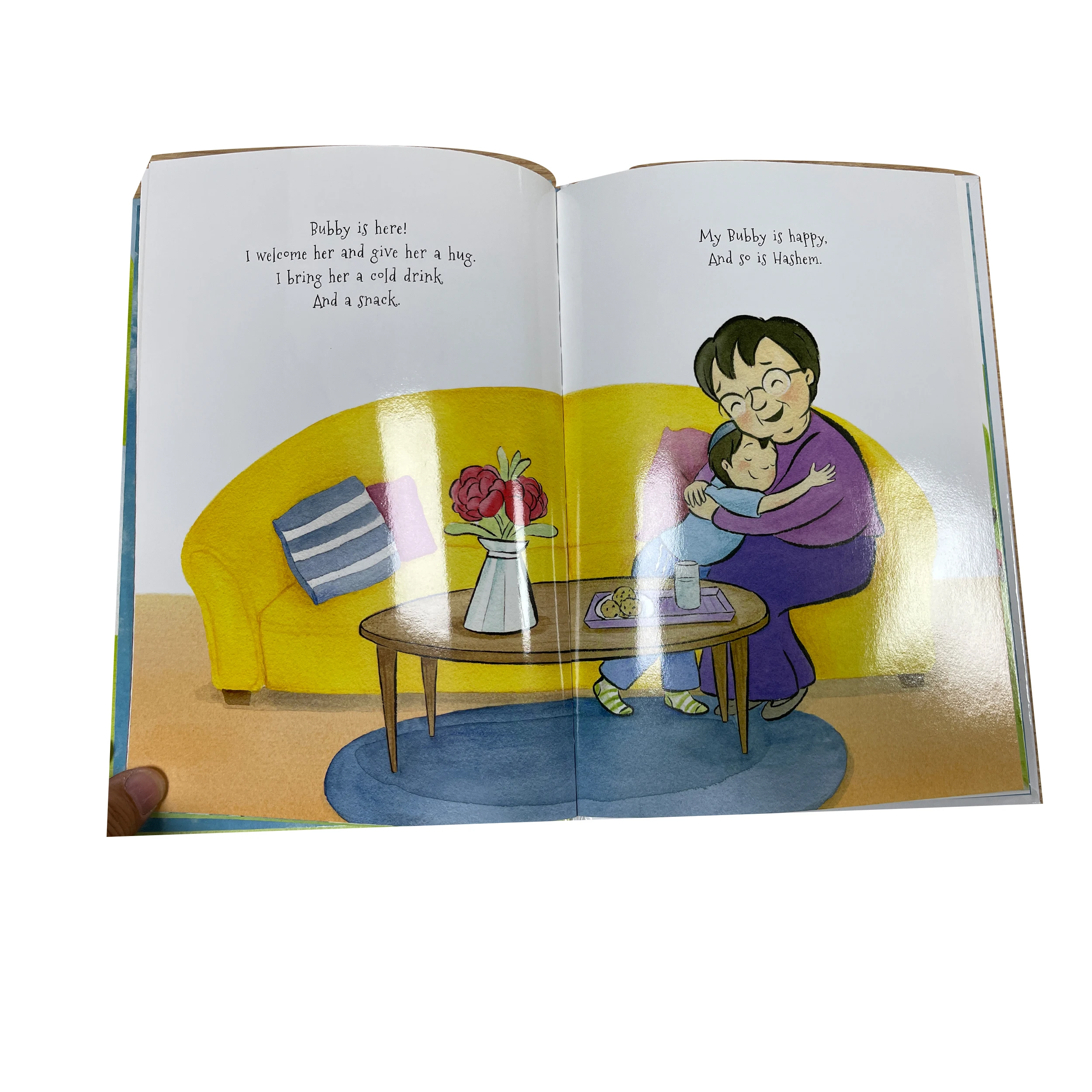 Customized Printing Cartoon Animal Water Color Painting Book Early Education Graffiti on Cardboard & Art Paper