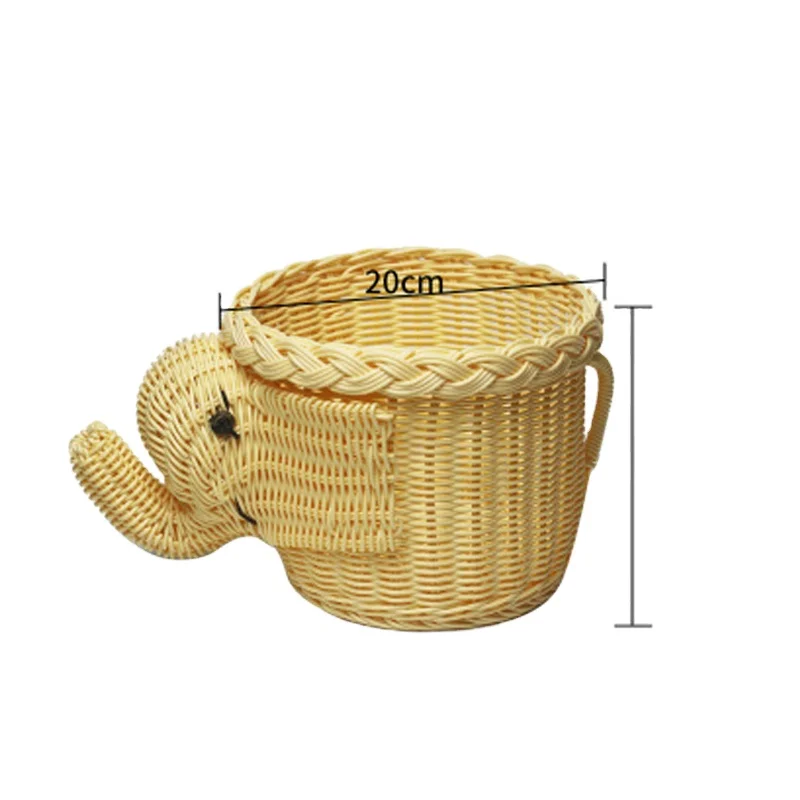 
Hot Selling 100% New PP Handmade Natural Design Wicker Basket  (1600220345578)