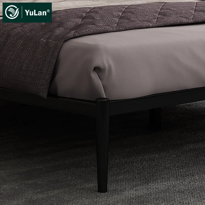 Modern Home Furniture Wooden Frame Bedroom Frame King Queen Double Size Leather Bed