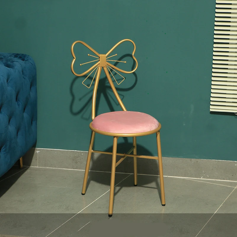 Home Furniture Soft Comfort Seat Butterfly Design Gold Metal Wedding Chairs For Wedding Reception