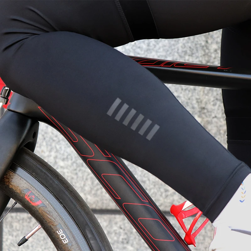 Mcycle Summer Sport Leg Warmer Breathable Bicycle Leg Sleeves UV Protection Anti-slip Cool Cycling Leg Warmers