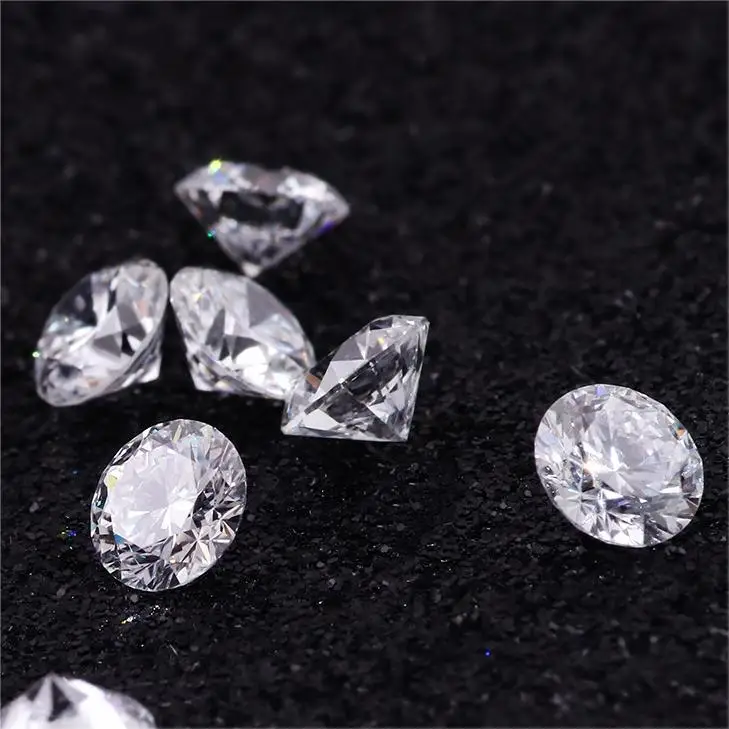 Factory Wholesale Moissanite loose stone factory direct selling round stone Moissanite small stone high quality 5-9mm