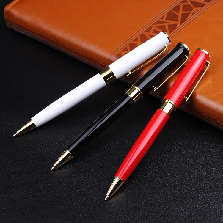 Manufacturers Cheap Metal Ballpoint Pen Custom Logo Color Advertising Business Promotion gift Ball Pen