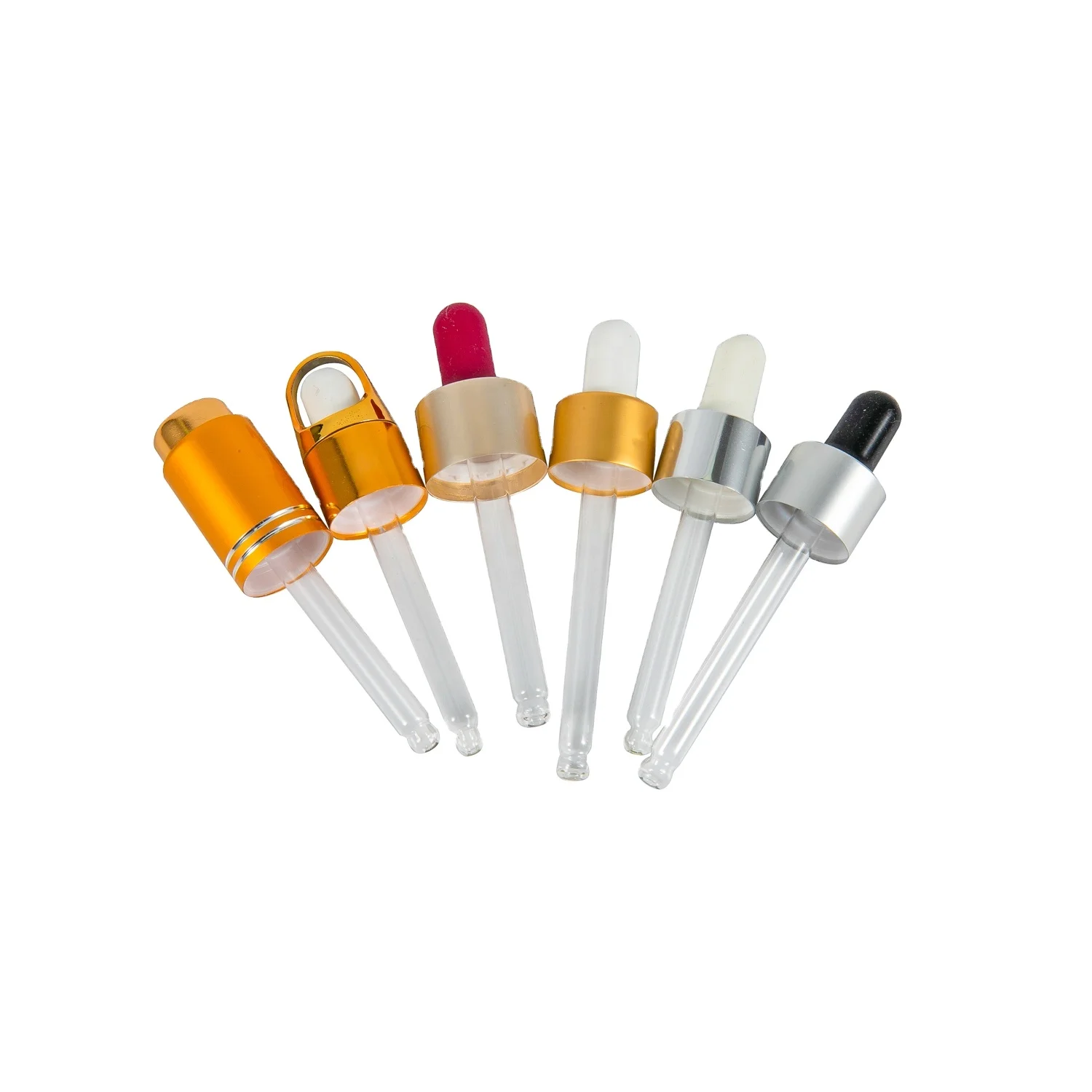 wholesale Black rubber Pipette bulbs or Chemical resistant glass dropper