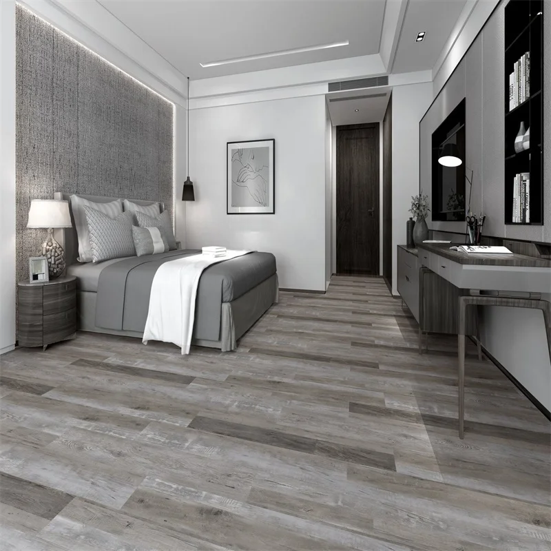 6.0mm Factory Price Waterproof Luxury Vinyl Tiles Plastic PVC Plank SPC Flooring linoleum Floor