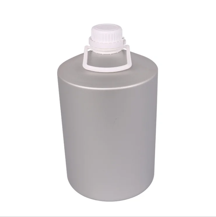 10L 5L 2.5L 1L super large big chemical cosmetics essential oil glue aluminum bottle with tamper evidence cap