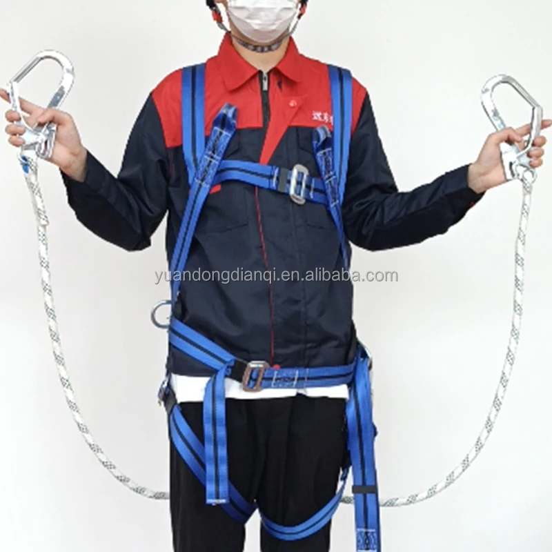 Best Quality High Altitude Fall Prevention Safety Belts Stable Structure Reliable Protective Well Harness for Workers