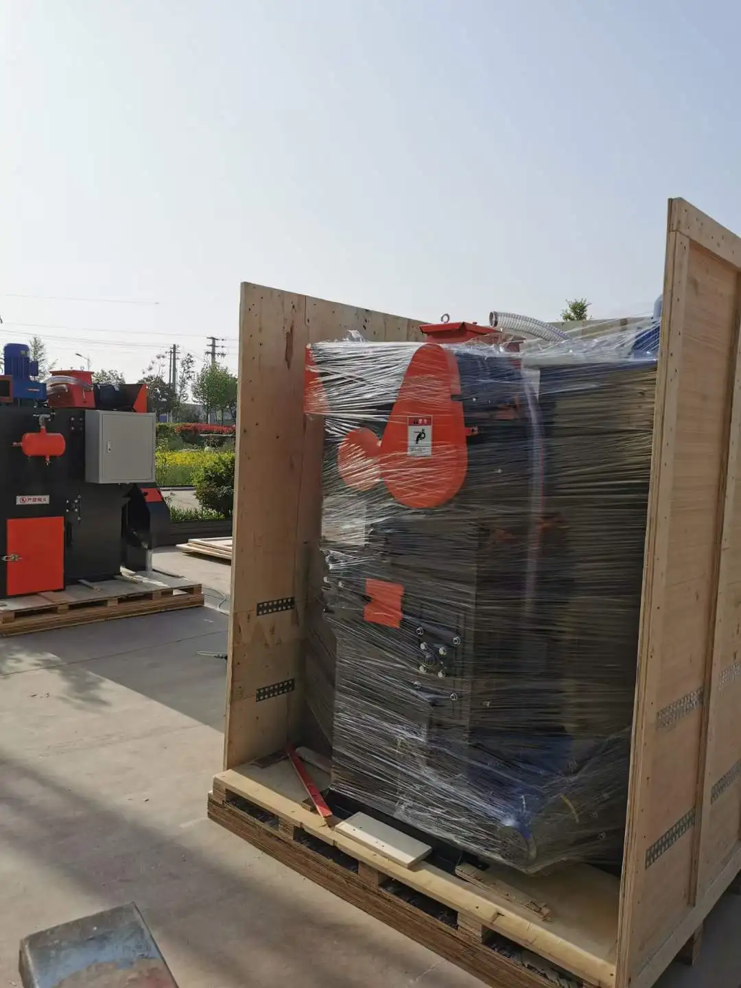 Improvement of Continuous Production Process type Crawler Shot Blasting Machine