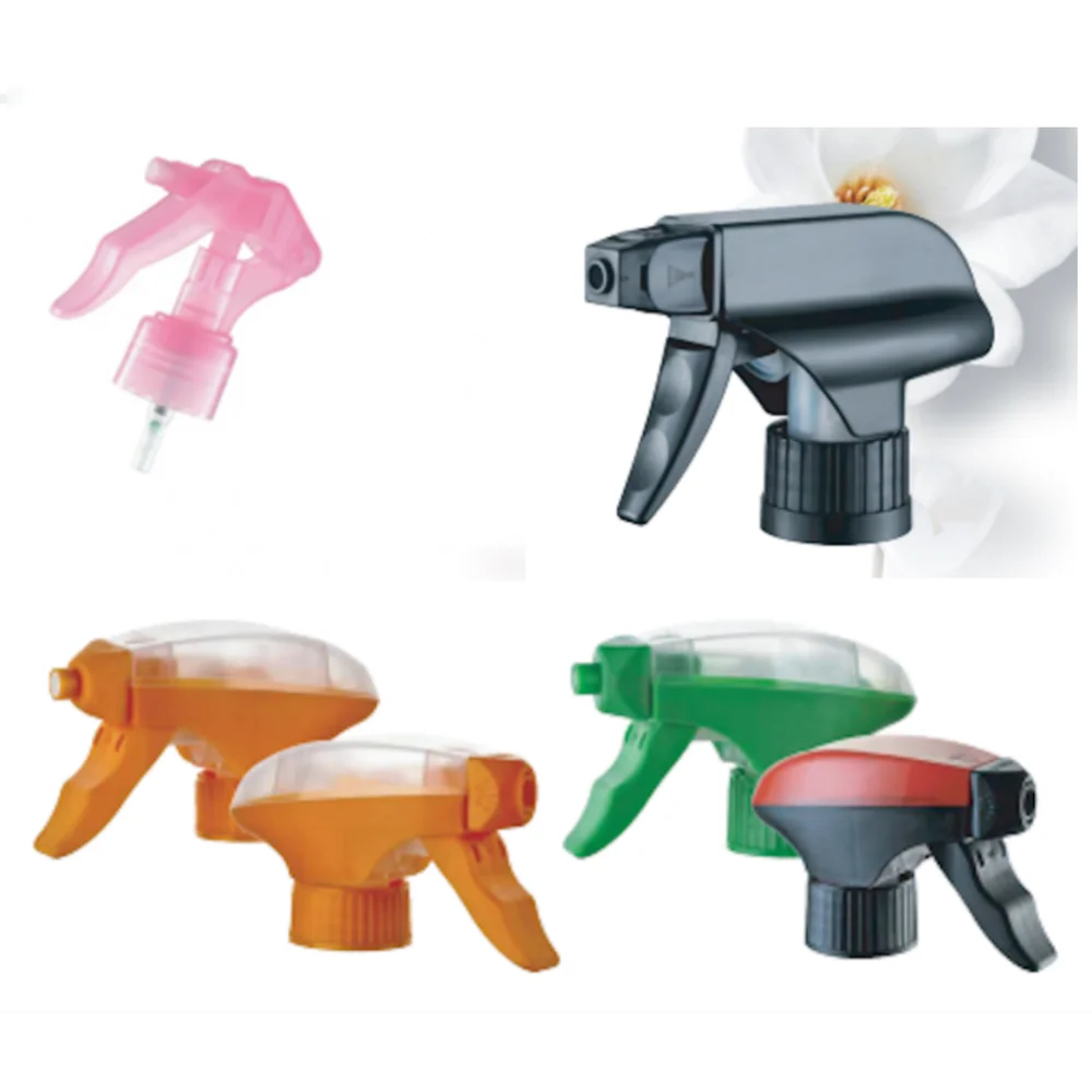 PP Plastic Trigger Sprayer Black Clear 24-410 24/410 28/410 Atomizador Spray Pump Mini Trigger Sprayer For Bottle