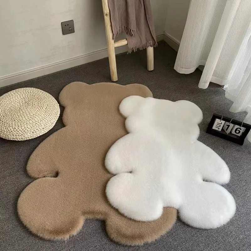 modern large custom cute fur area rugs and carpet for home office