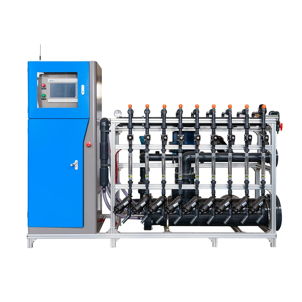 PVC channel hydroponic fertilization equipment greenhouse automatic precise fertilizer dispensing machine